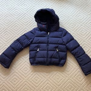 Perfect Moment Navy Polar Flare Down Jacket Size XS